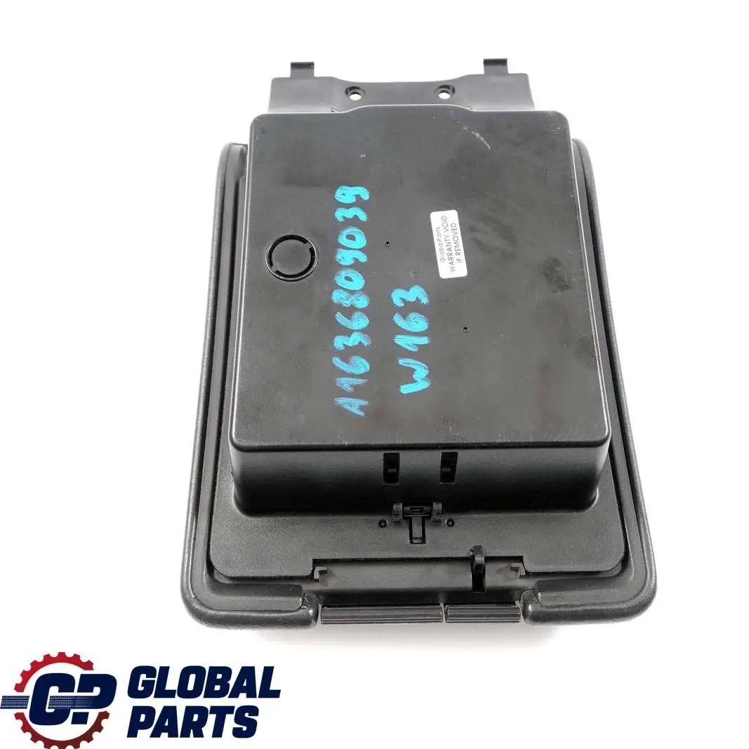 Mercedes-Benz M ML W163 Centre Console Armrest Arm Rest Anthracite to with Part number A1636809039 Mercedes-Benz M ML W163 Centre Console Armrest Arm Rest Anthracite - SKU A1636809039 - Part number A1636809039
