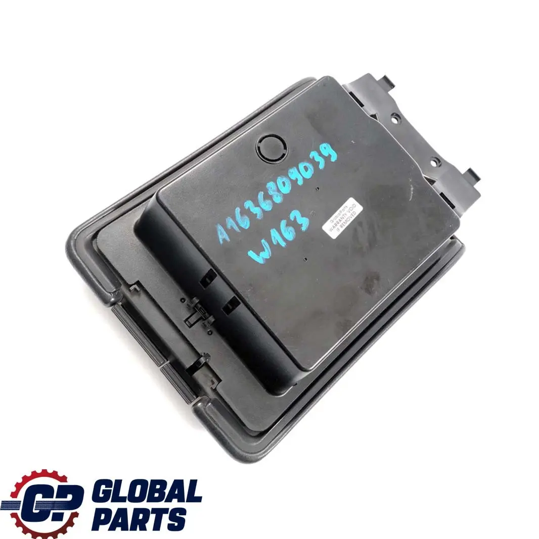 Mercedes-Benz M ML W163 Centre Console Armrest Arm Rest Anthracite to with Part number A1636809039 Mercedes-Benz M ML W163 Centre Console Armrest Arm Rest Anthracite - SKU A1636809039 - Part number A1636809039
