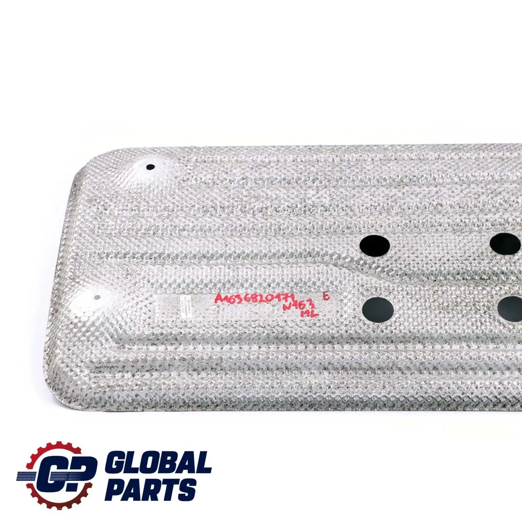 Mercedes-Benz M-Class ML W163 Shield Screening Plate Exhaust System to with Part number A1636820171 Mercedes-Benz M-Class ML W163 Shield Screening Plate Exhaust System - SKU A1636820171 - Part number A1636820171