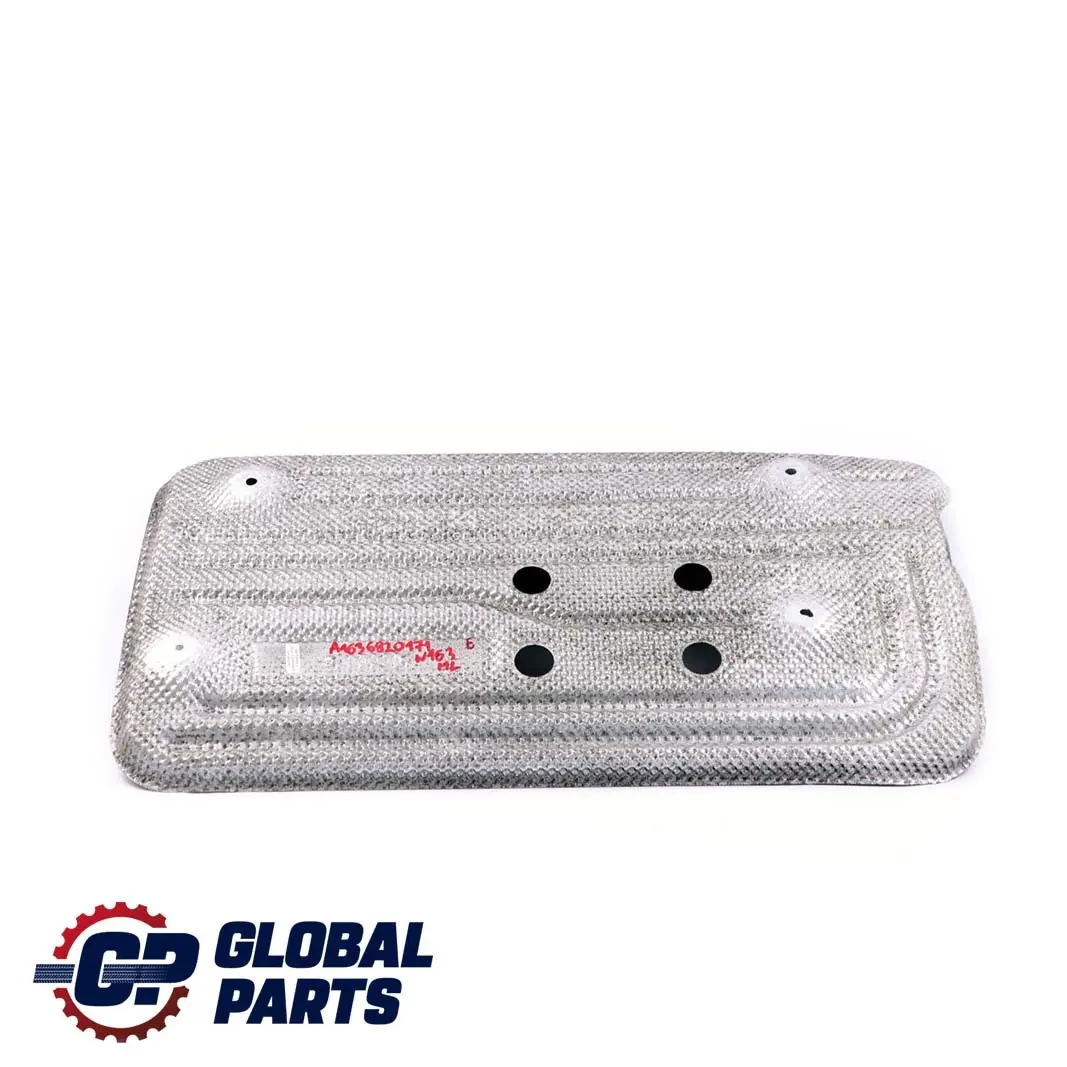 Mercedes-Benz M-Class ML W163 Shield Screening Plate Exhaust System to with Part number A1636820171 Mercedes-Benz M-Class ML W163 Shield Screening Plate Exhaust System - SKU A1636820171 - Part number A1636820171