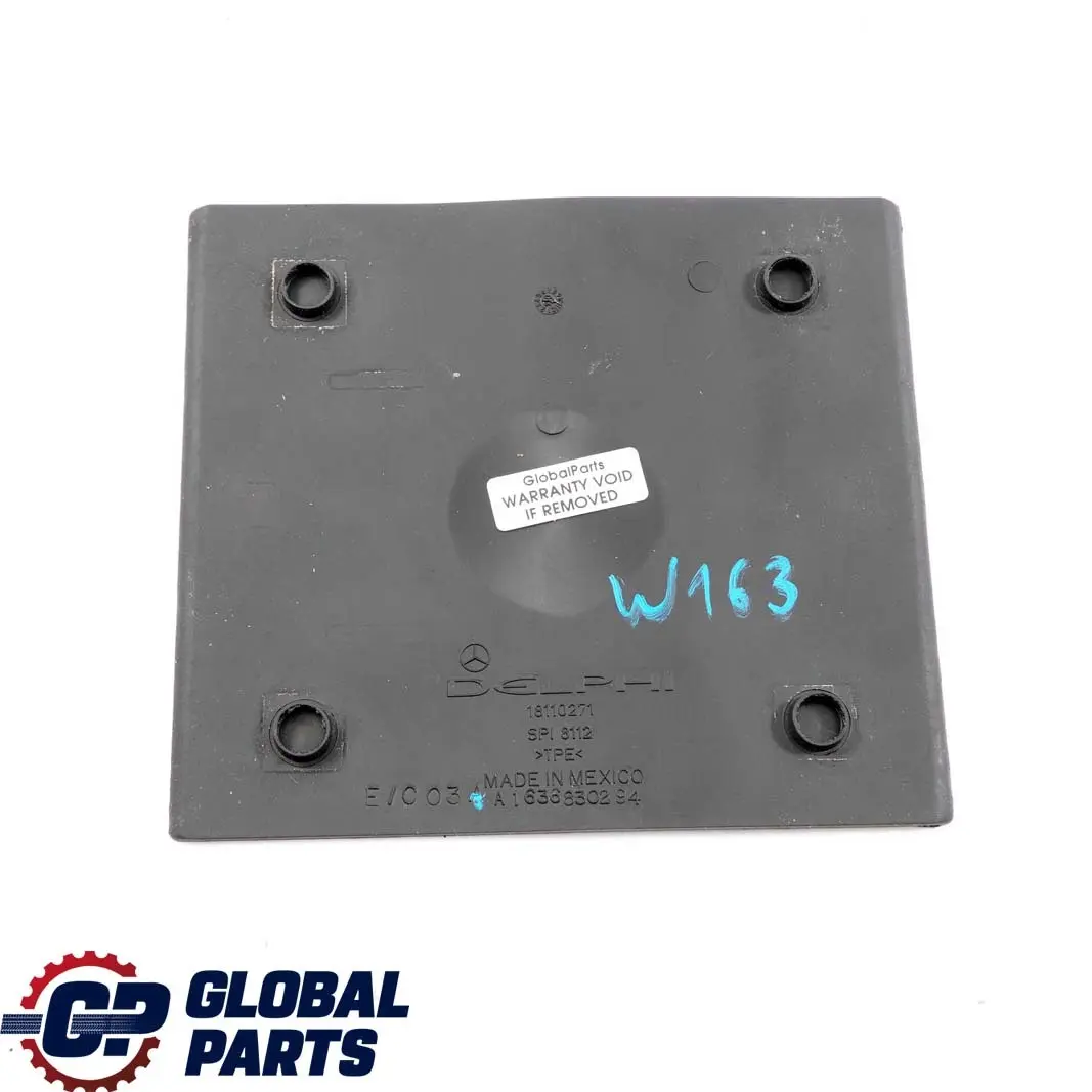 Mercedes-Benz M ML W163 Centre Console Rubber Mat Insert Storage to with Part number A1636830294 Mercedes-Benz M ML W163 Centre Console Rubber Mat Insert Storage - SKU A1636830294 - Part number A1636830294