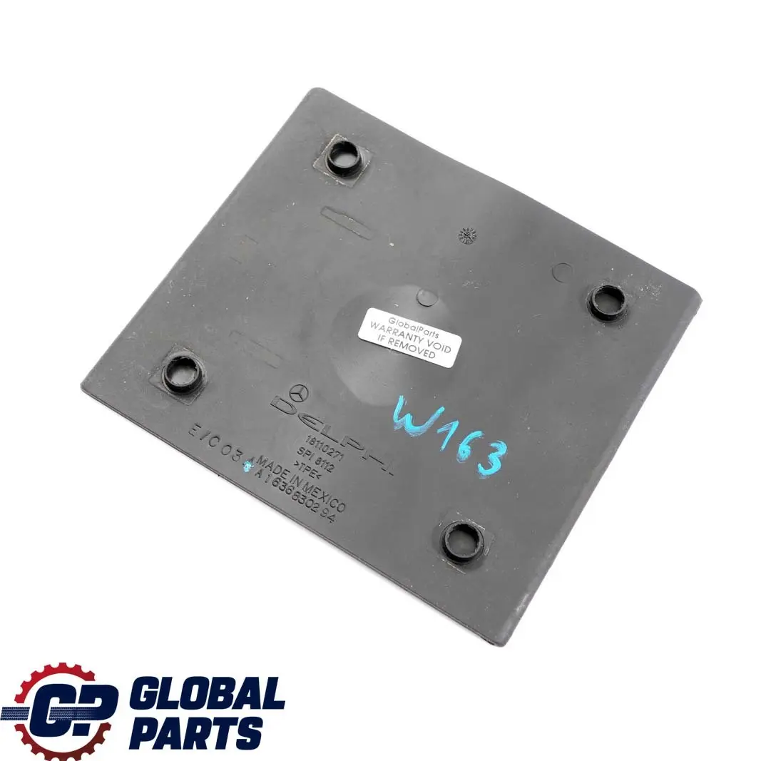  Mercedes-Benz M-Klasse ML W163 Mittelkonsole Matte Gummimatte - SKU A1636830294 - Teilenummer A1636830294