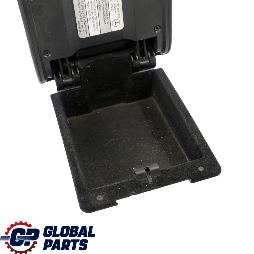 Mercedes-Benz M ML W163 Centre Console Armrest Leather Anthracite to with Part number A1636830491 Mercedes-Benz M ML W163 Centre Console Armrest Leather Anthracite - SKU A1636830491 - Part number A1636830491