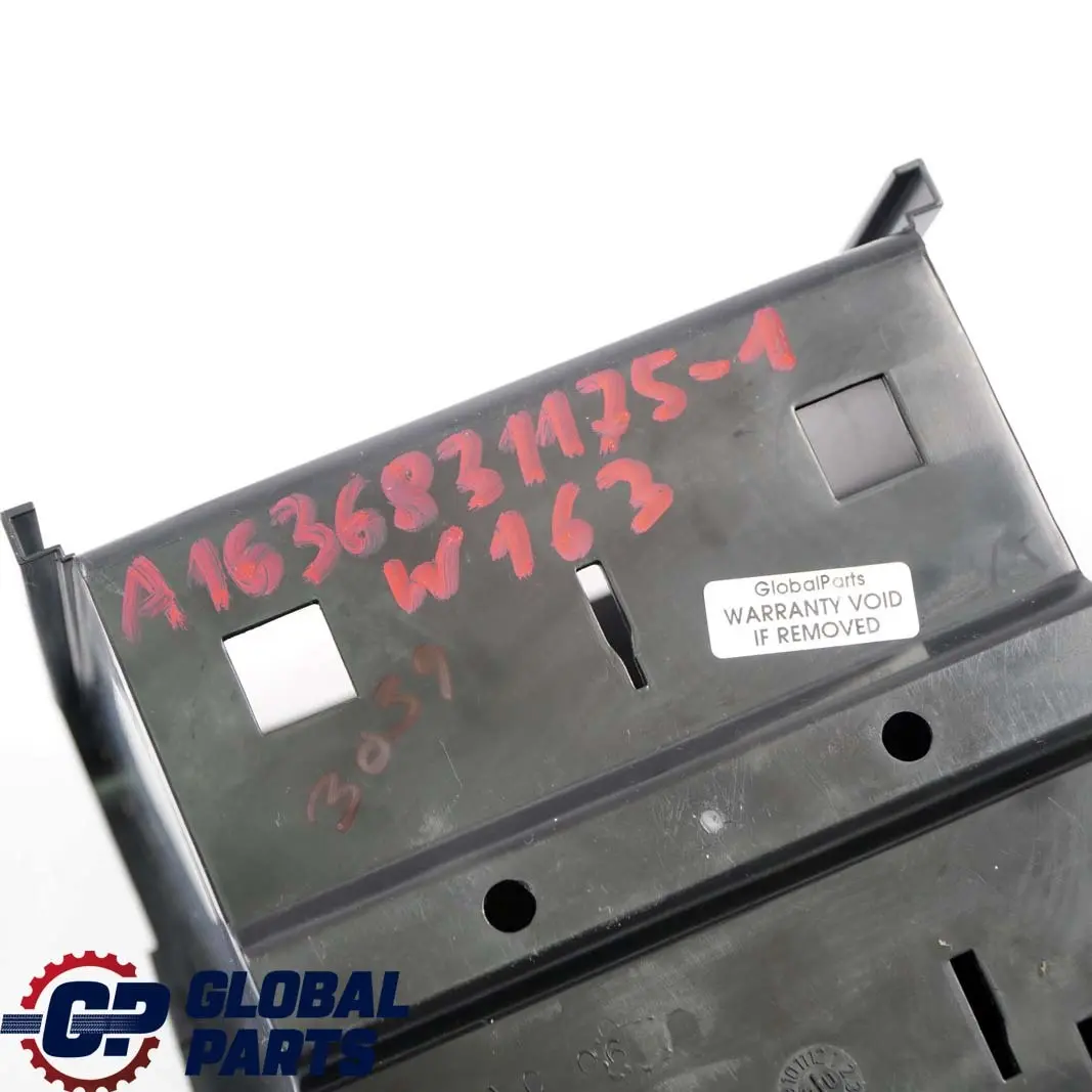  Mercedes-Benz M ML W163 Armrest Cup Holder Housing Centre Console Wooden Cover - SKU A1636831175-1 - Part number A1636831175