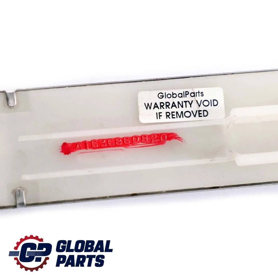 Front Door Entrance Right Kick Plate Sill Cover Trim to Mercedes ML W163 with Part number A1636860820 Mercedes ML W163 Front Door Entrance Right Kick Plate Sill Cover Trim - SKU A1636860820 - Part number A1636860820