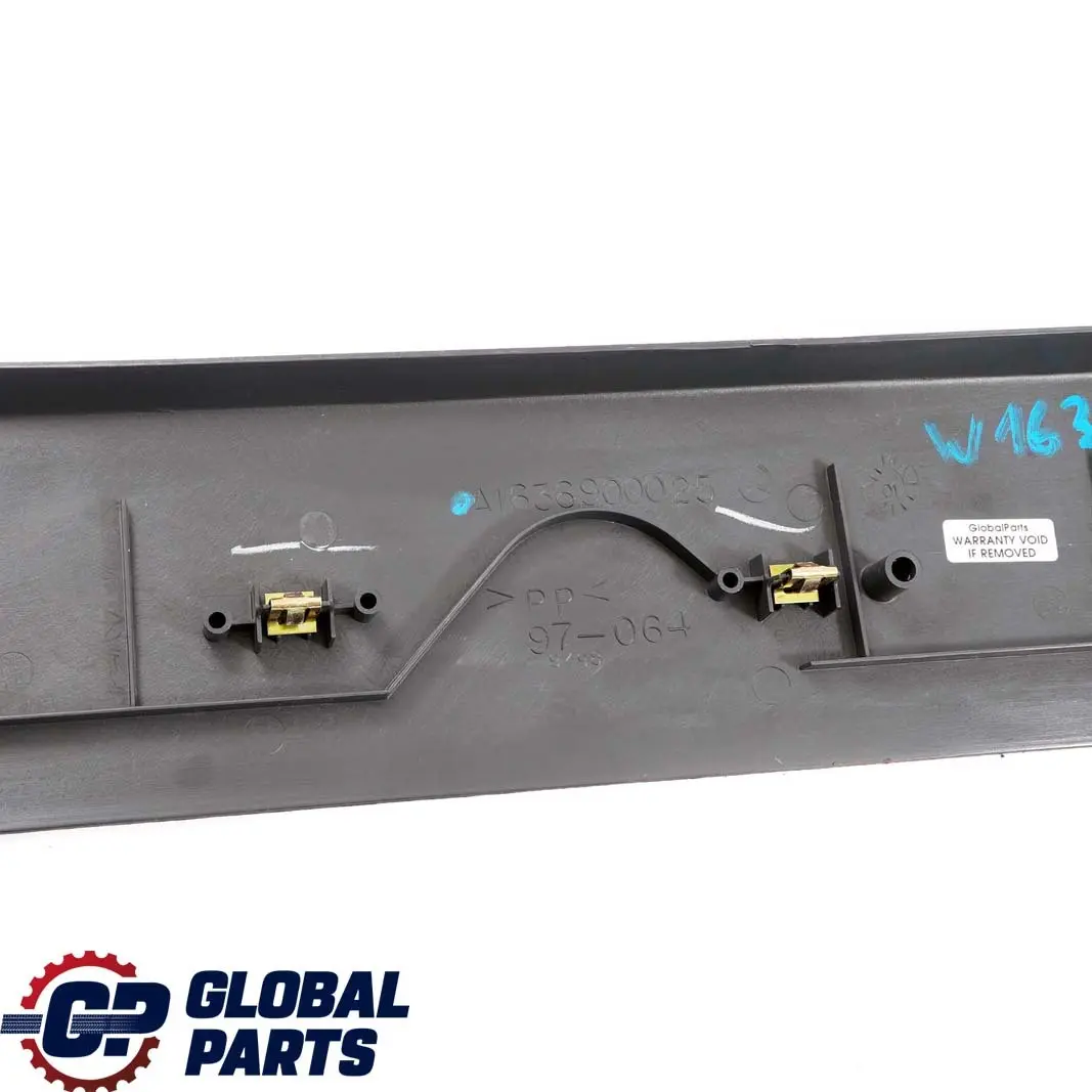 Mercedes-Benz M ML W163 Heckklappe Verkleidung Abdeckung Anthrazit für mit Teilenummer A1636900025 Mercedes-Benz M ML W163 Heckklappe Verkleidung Abdeckung Anthrazit - SKU A1636900025 - Teilenummer A1636900025