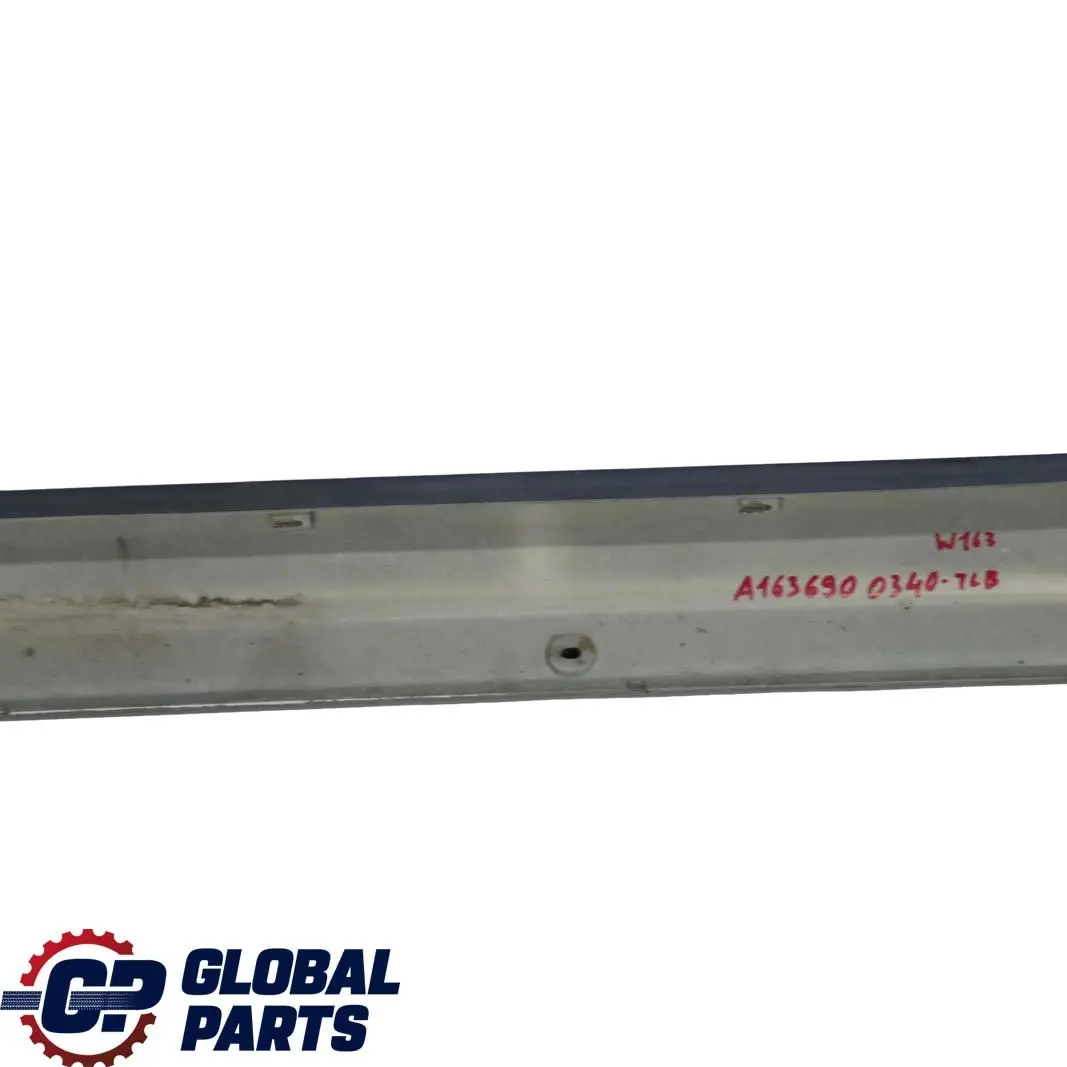  Mercedes-Benz ML W163 Door Sill Side Cover Skirt Left N/S Teallite Blue 353 - SKU A1636900340-TLB - Part number A1636900340
