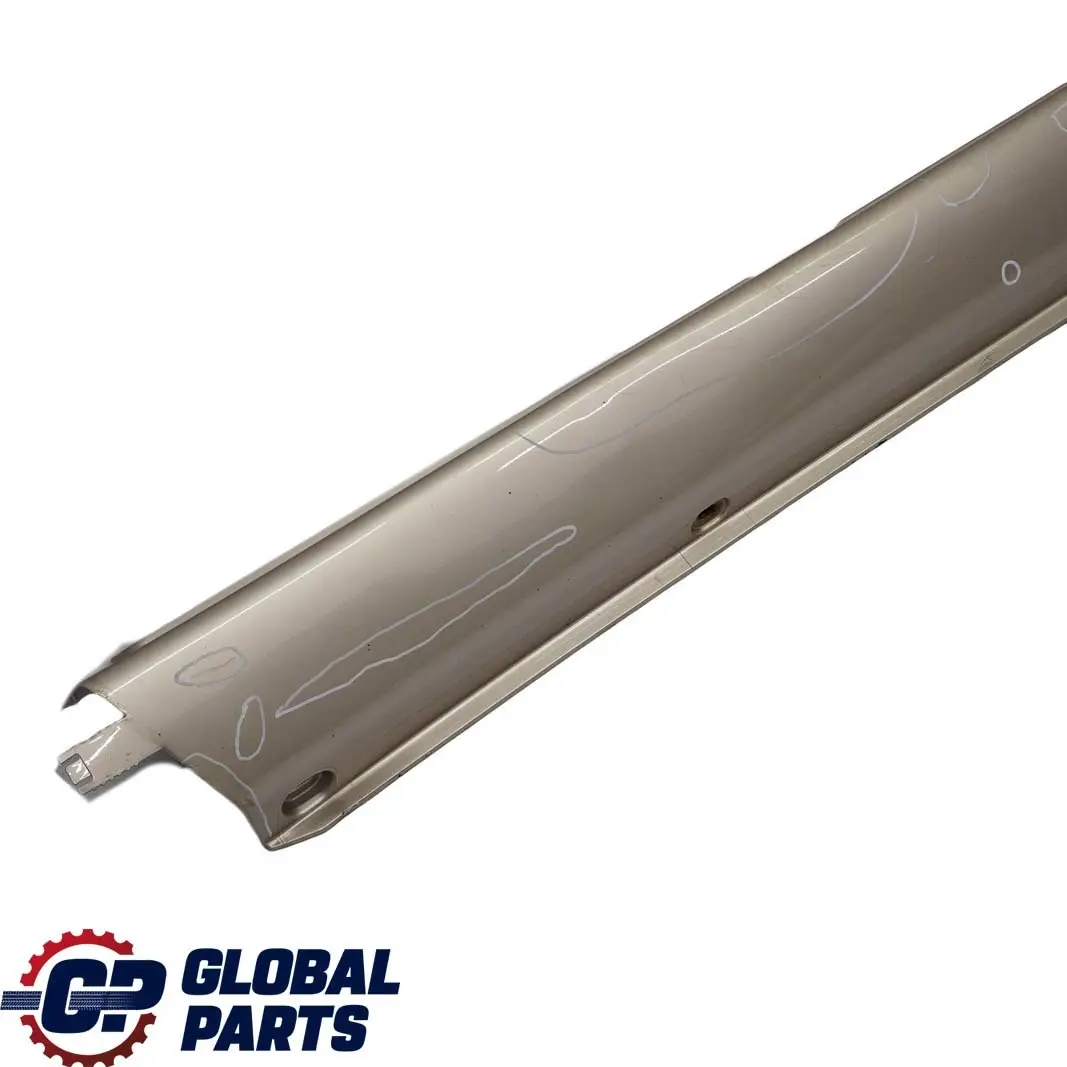 Mercedes-Benz ML W163 Door Sill Side Cover Skirt Left N/S Travertine Beige 693 to with Part number A1636900340 Mercedes-Benz ML W163 Door Sill Side Cover Skirt Left N/S Travertine Beige 693 - SKU A1636900340-TRB - Part number A1636900340