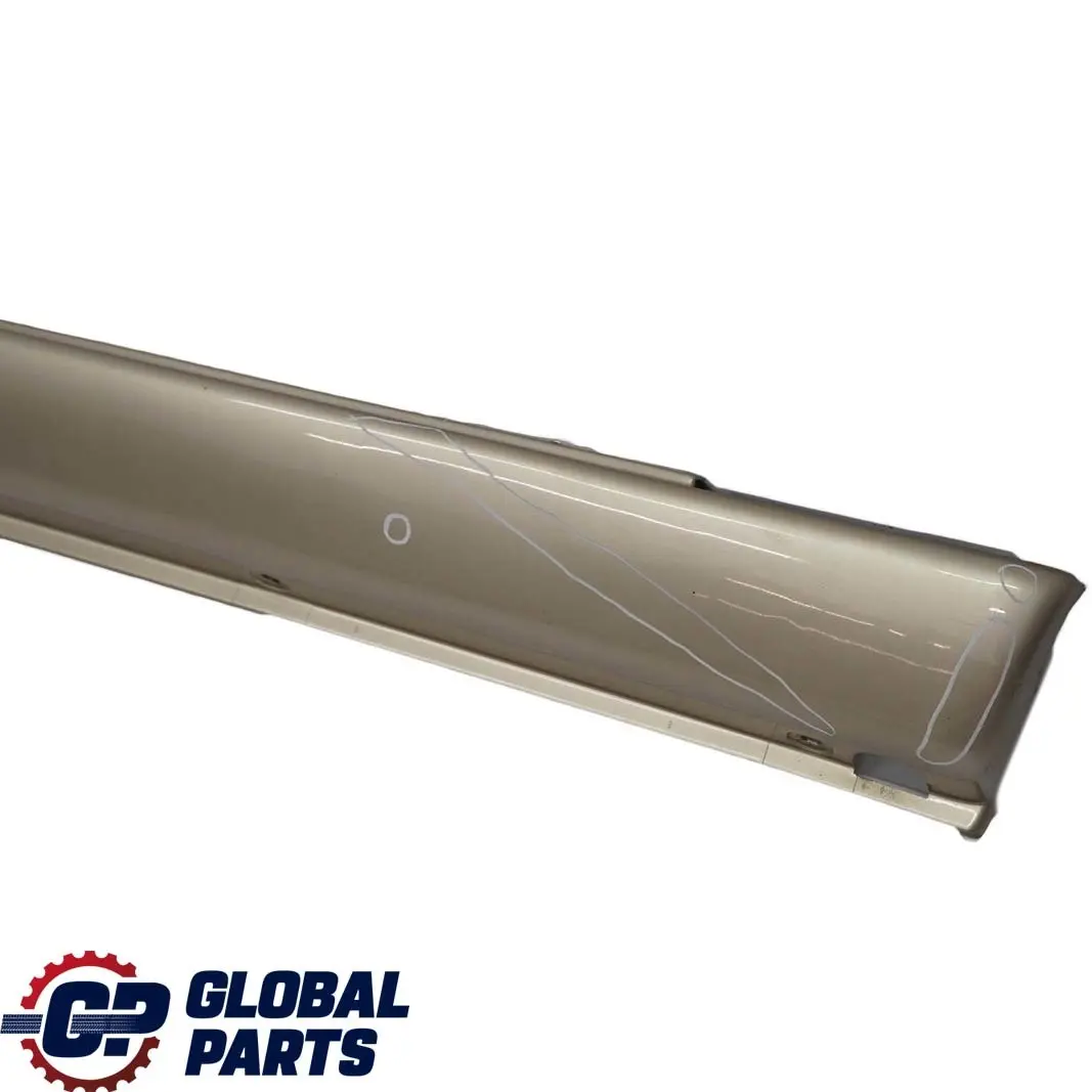 Mercedes-Benz ML W163 Door Sill Side Cover Skirt Left N/S Travertine Beige 693 to with Part number A1636900340 Mercedes-Benz ML W163 Door Sill Side Cover Skirt Left N/S Travertine Beige 693 - SKU A1636900340-TRB - Part number A1636900340