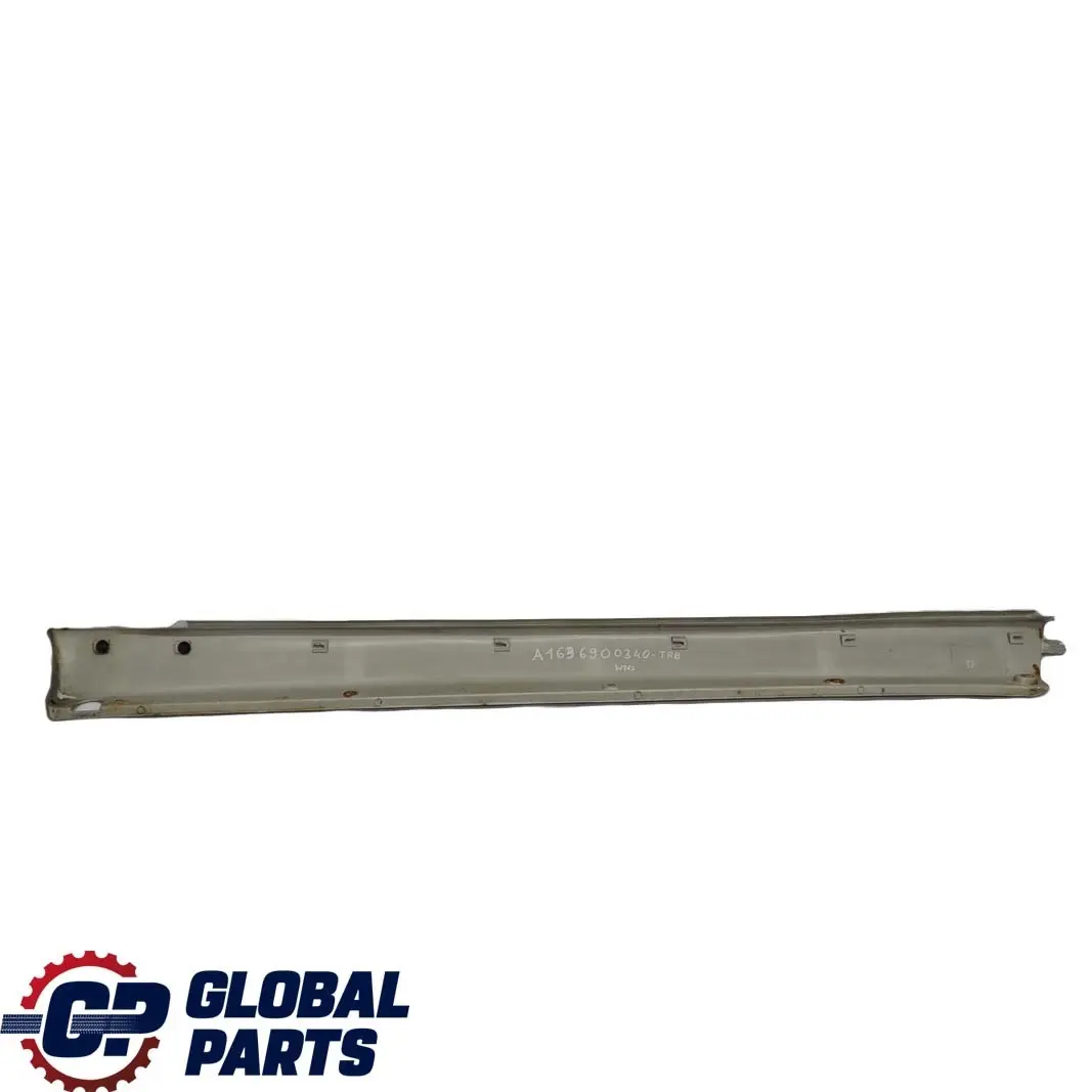 Mercedes-Benz ML W163 Door Sill Side Cover Skirt Left N/S Travertine Beige 693 to with Part number A1636900340 Mercedes-Benz ML W163 Door Sill Side Cover Skirt Left N/S Travertine Beige 693 - SKU A1636900340-TRB - Part number A1636900340