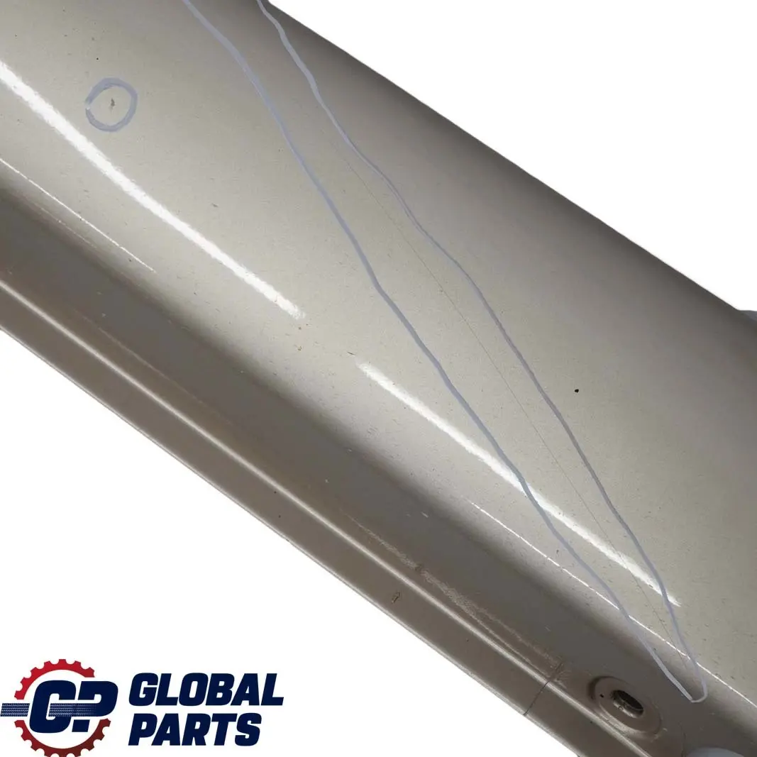 Mercedes-Benz ML W163 Door Sill Side Cover Skirt Left N/S Travertine Beige 693 to with Part number A1636900340 Mercedes-Benz ML W163 Door Sill Side Cover Skirt Left N/S Travertine Beige 693 - SKU A1636900340-TRB - Part number A1636900340