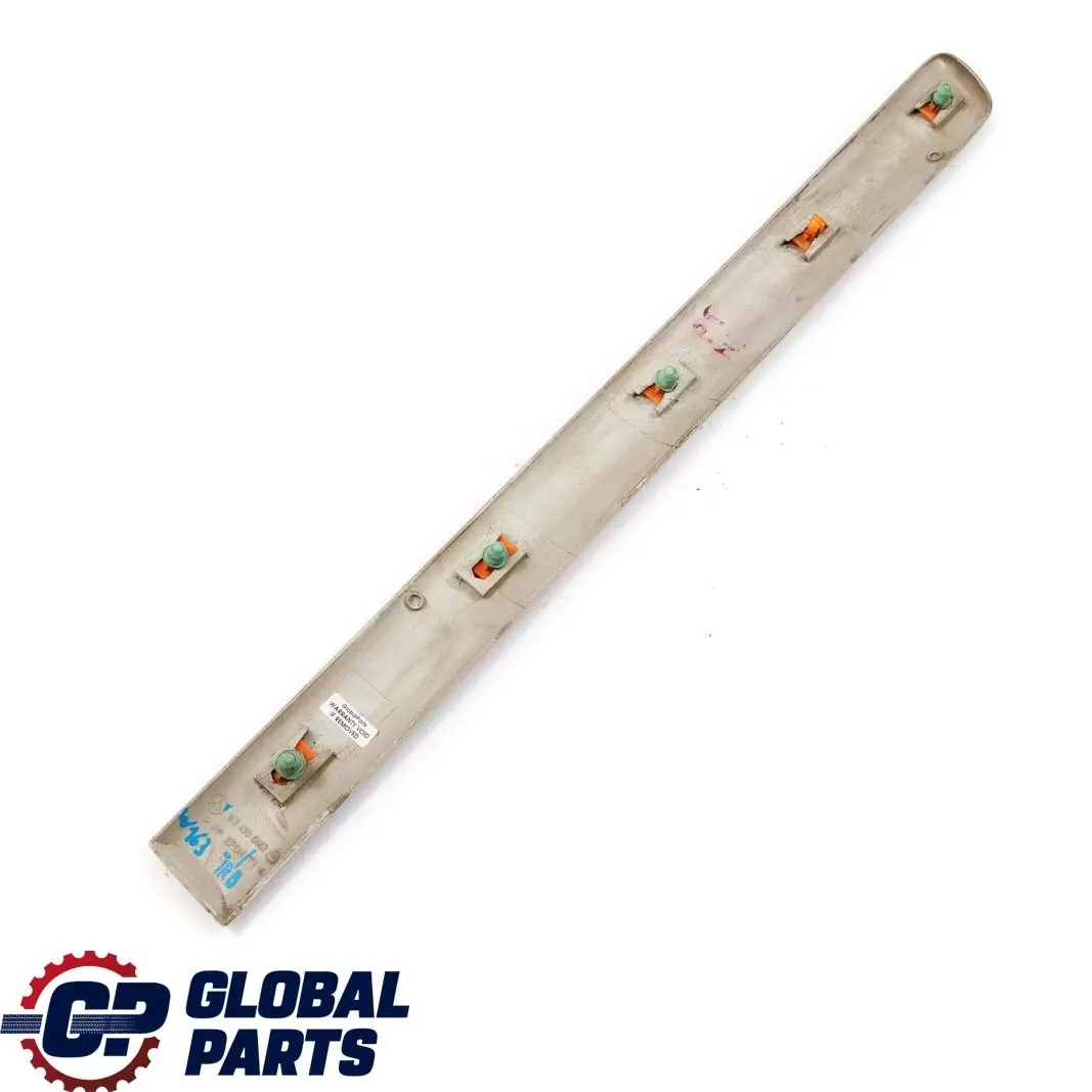 Porta Posteriore Destra Striscia Modanatura Travertino Beige per Mercedes W163 con numero di parte A1636900462 Mercedes W163 Porta Posteriore Destra Striscia Modanatura Travertino Beige - SKU A1636900462-TRB - Numero di parte A1636900462