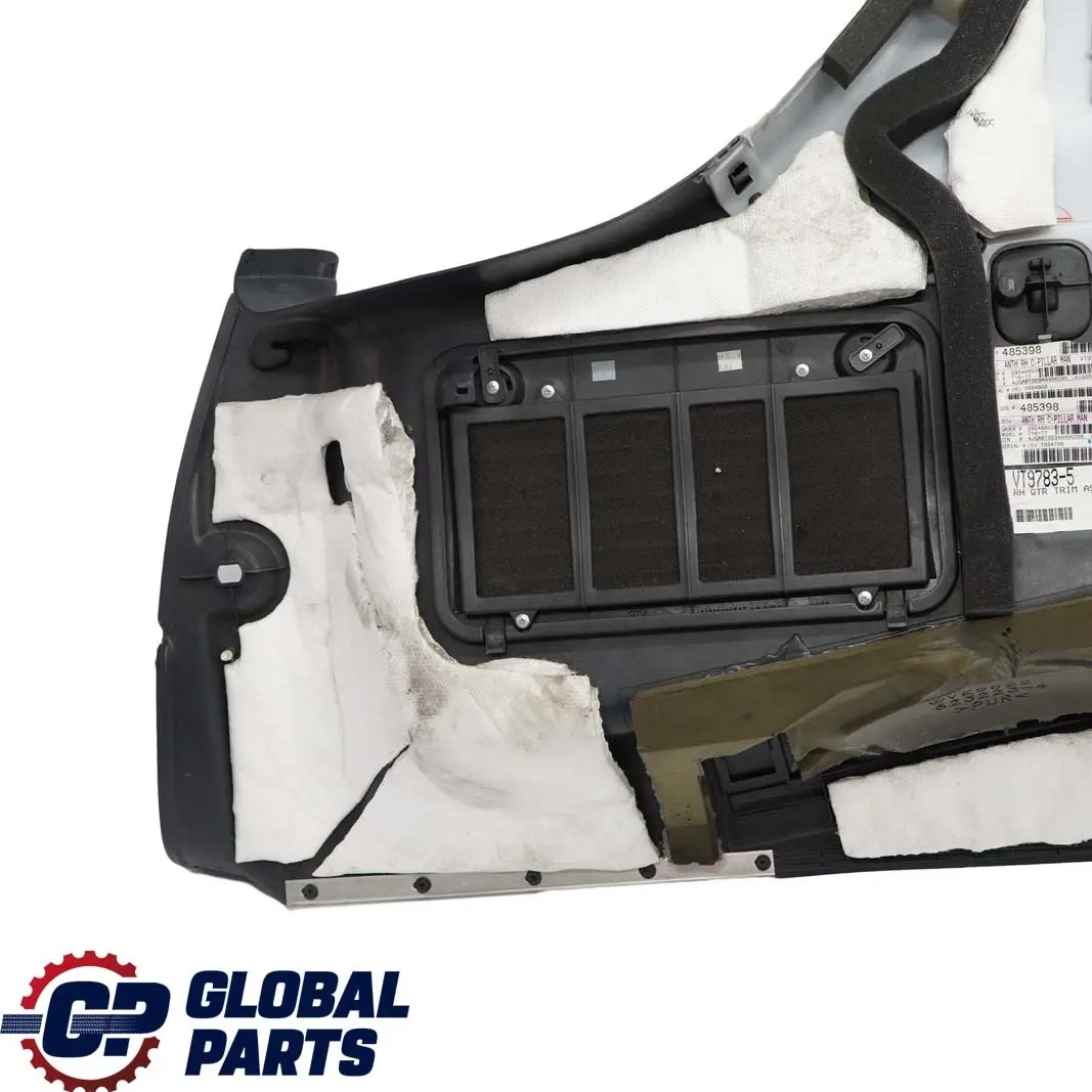  Mercedes-Benz M ML W163 Trasero Derecho Trunk Interior Panel Trim Antracita - SKU A1636901853 - Número de pieza A1636901853