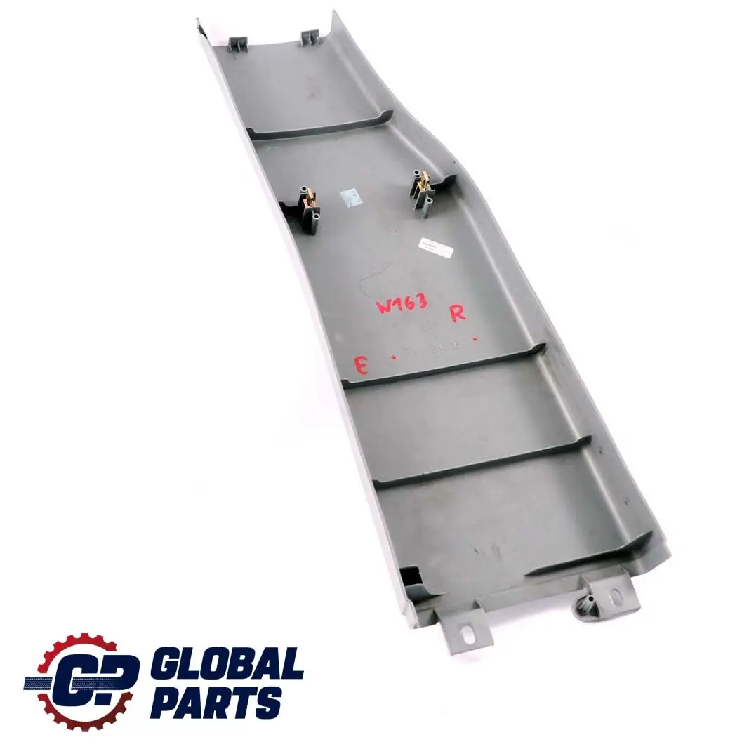  Mercedes-Benz M ML W163 B-Column Pillar Cover Right Panel Trim Grey - SKU A1636904825 - Número de pieza A1636904825