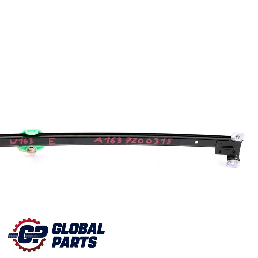 Mercedes ML W163 Rear Window Regulator Lifter Guide Rail - SKU A1637200315 - Part number A1637200315