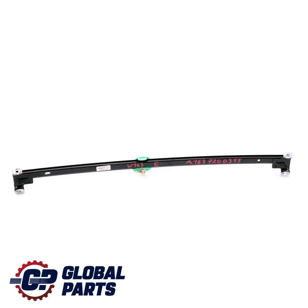 Elevalunas Trasero Riel Guia para Mercedes ML W163 con número de pieza A1637200315 Mercedes ML W163 Elevalunas Trasero Riel Guia - SKU A1637200315 - Número de pieza A1637200315