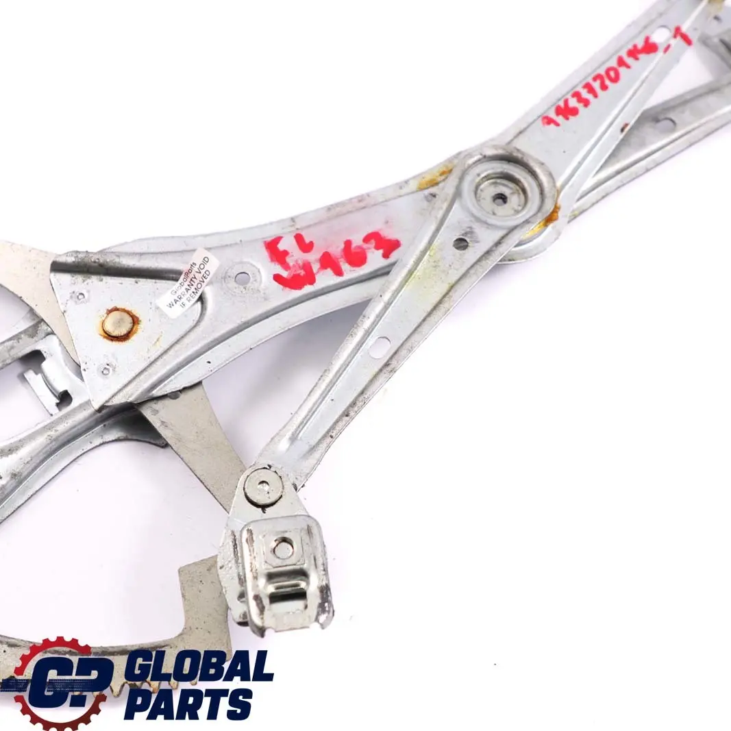Mercedes-Benz M-Class ML W163 1 Front Left Window Regulator Lifter to with Part number A1637201146 Mercedes-Benz M-Class ML W163 1 Front Left Window Regulator Lifter - SKU A1637201146-1 - Part number A1637201146