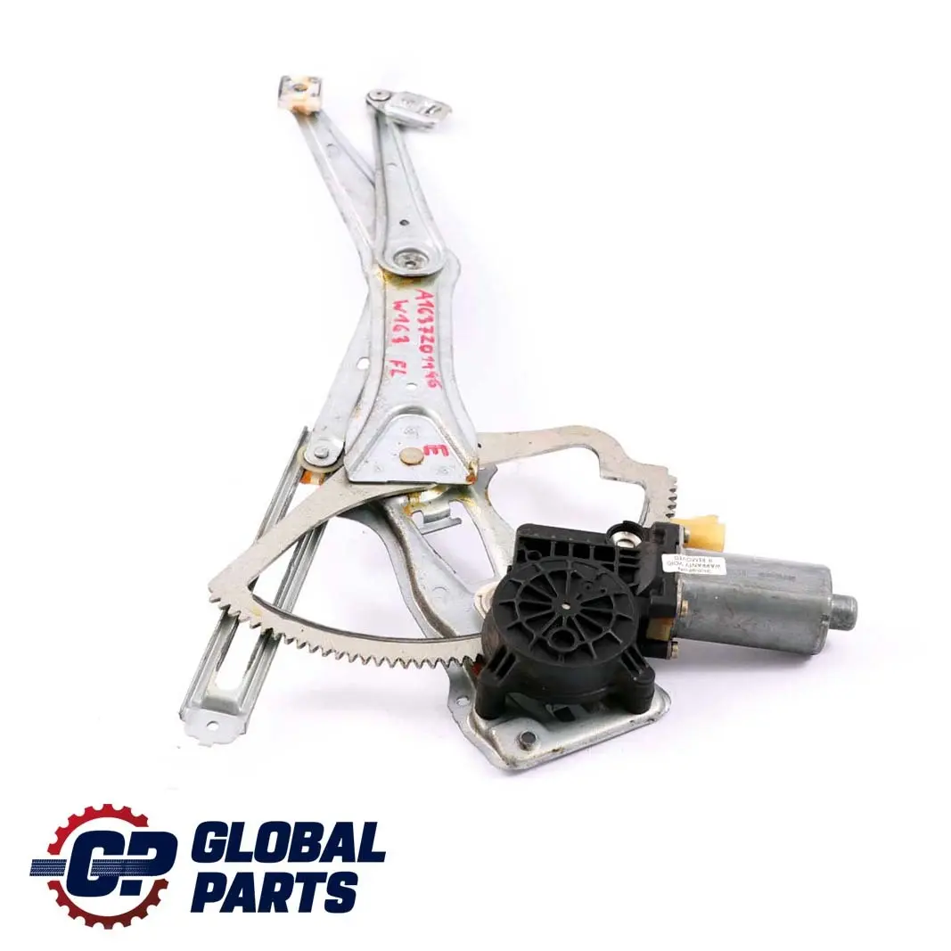 Motore Alzacristalli Anteriore Sinistro per Mercedes ML W163 con numero di parte A1637201146 Mercedes ML W163 Motore Alzacristalli Anteriore Sinistro - SKU A1637201146 - Numero di parte A1637201146