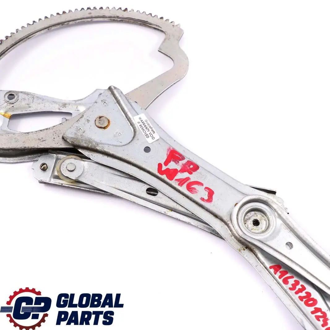 Mercedes-Benz M-Class ML W163 1 Front Right Window Regulator Lifter to with Part number A1637201246 Mercedes-Benz M-Class ML W163 1 Front Right Window Regulator Lifter - SKU A1637201246-1 - Part number A1637201246