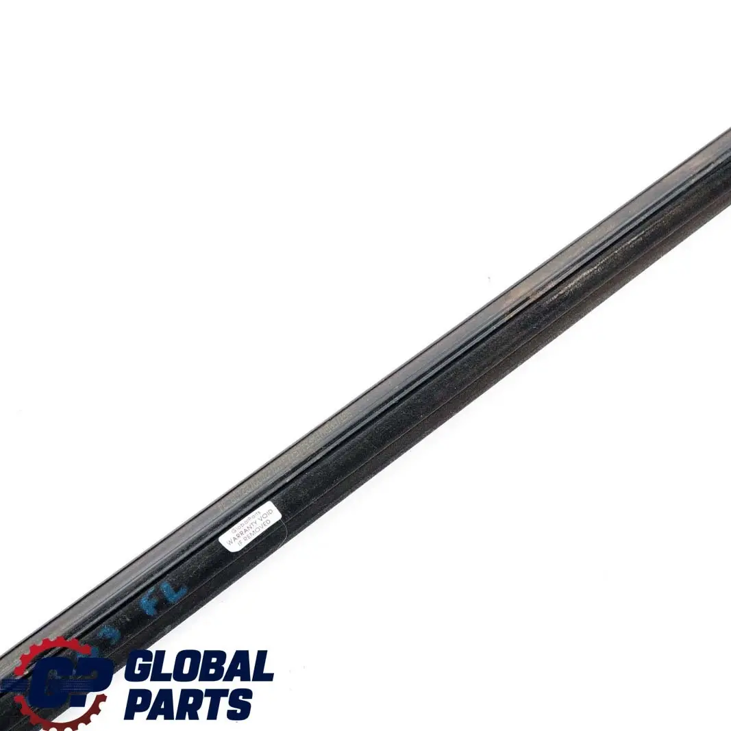 Mercedes-Benz M ML W163 Front Left Door Window Outside Rail Strip to with Part number A1637201324 Mercedes-Benz M ML W163 Front Left Door Window Outside Rail Strip - SKU A1637201324 - Part number A1637201324