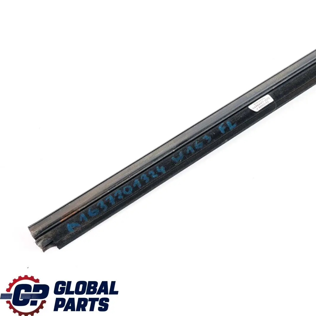  Mercedes-Benz M ML W163 Front Left Door Window Outside Rail Strip - SKU A1637201324 - Part number A1637201324