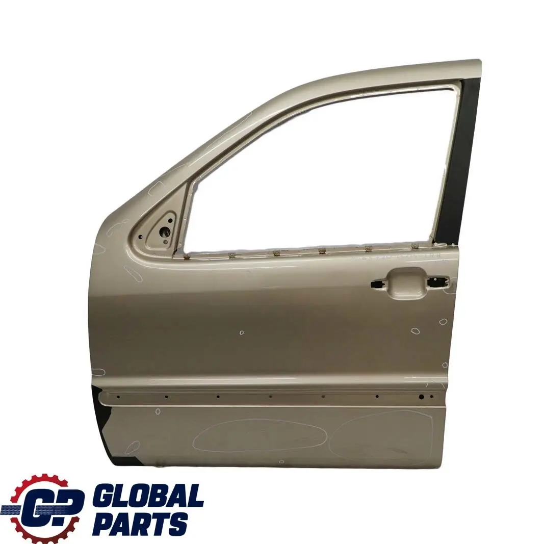 Mercedes-Benz M ML W163 Door Front Left N/S Travertine Beige Metallic - 693 to with Part number A1637201505 Mercedes-Benz M ML W163 Door Front Left N/S Travertine Beige Metallic - 693 - SKU A1637201505-TRB - Part number A1637201505