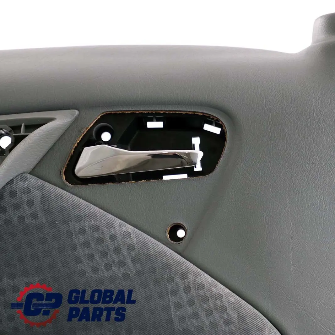 Mercedes-Benz M-Class ML W163 Front Left N/S Door Card Trim Panel Cloth Grey to with Part number A1637202570 Mercedes-Benz M-Class ML W163 Front Left N/S Door Card Trim Panel Cloth Grey - SKU A1637202570 - Part number A1637202570
