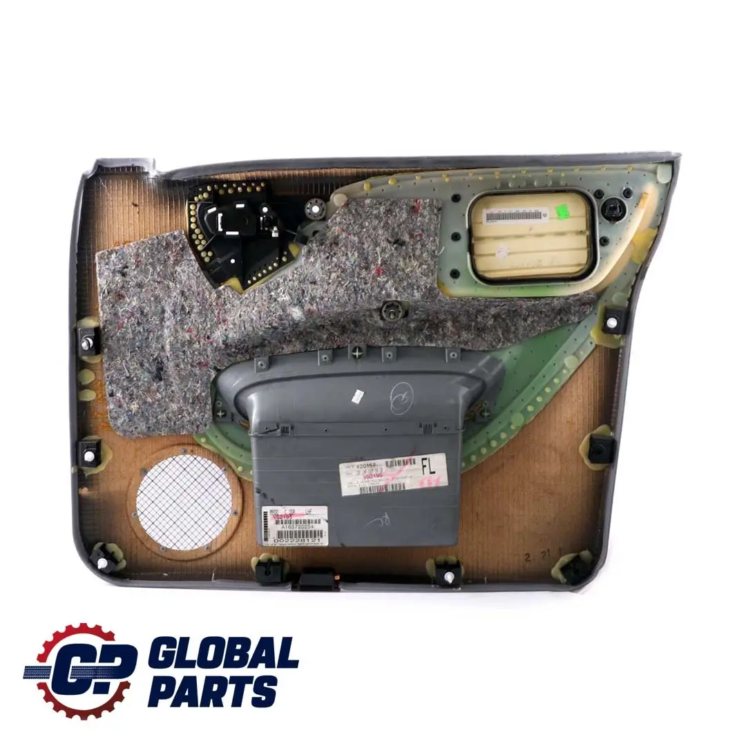 Mercedes-Benz M-Class ML W163 Front Left N/S Door Card Trim Panel Cloth Grey to with Part number A1637202570 Mercedes-Benz M-Class ML W163 Front Left N/S Door Card Trim Panel Cloth Grey - SKU A1637202570 - Part number A1637202570