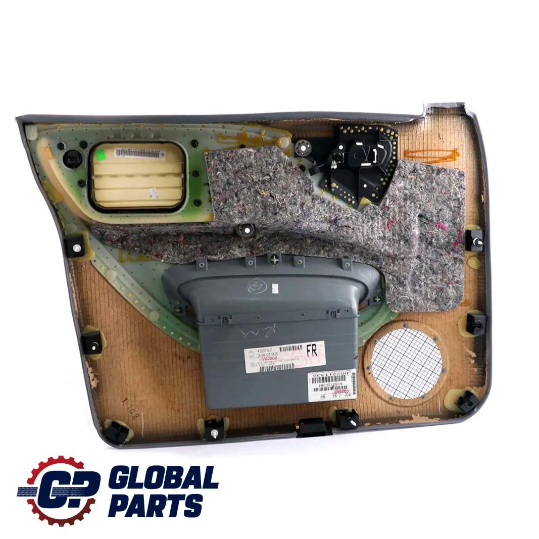  Mercedes-Benz M-Class ML W163 Front Right O/S Door Card Trim Panel Cloth Grey - SKU A1637202670 - Part number A1637202670