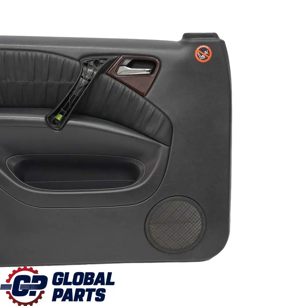  Mercedes-Benz M-Klasse ML W163 Türverkleidung Vorne Links Leder Schwarz - SKU A1637203570 - Teilenummer A1637203570