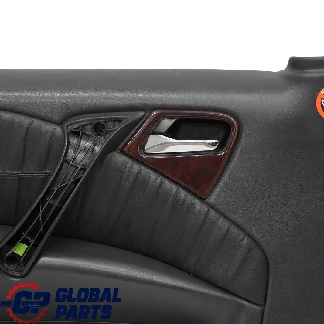 Mercedes-Benz ML W163 Front Left N/S Door Card Trim Panel Black Leather to with Part number A1637203570 Mercedes-Benz ML W163 Front Left N/S Door Card Trim Panel Black Leather - SKU A1637203570 - Part number A1637203570