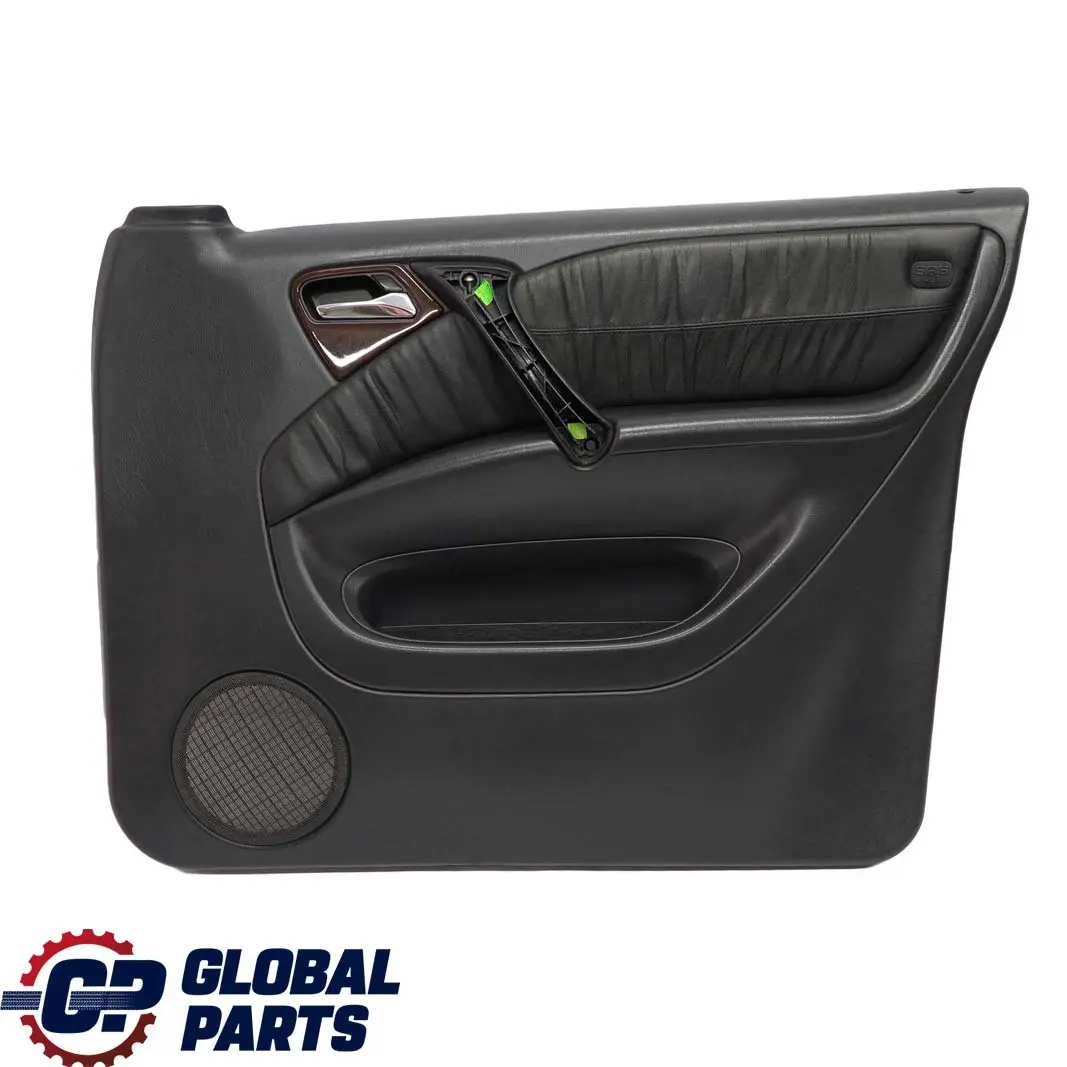 Mercedes-Benz ML W163 Front Right O/S Door Card Trim Panel Black Leather - SKU A1637203670 - Part number A1637203670