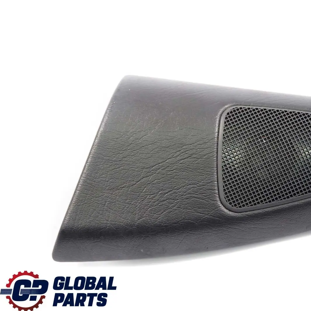 Mercedes ML W163 Puerta Delantera Izquierda Altavoz Tapa Tweeter Cuero Negro - SKU A1637205570-1 - Número de pieza A1637205570
