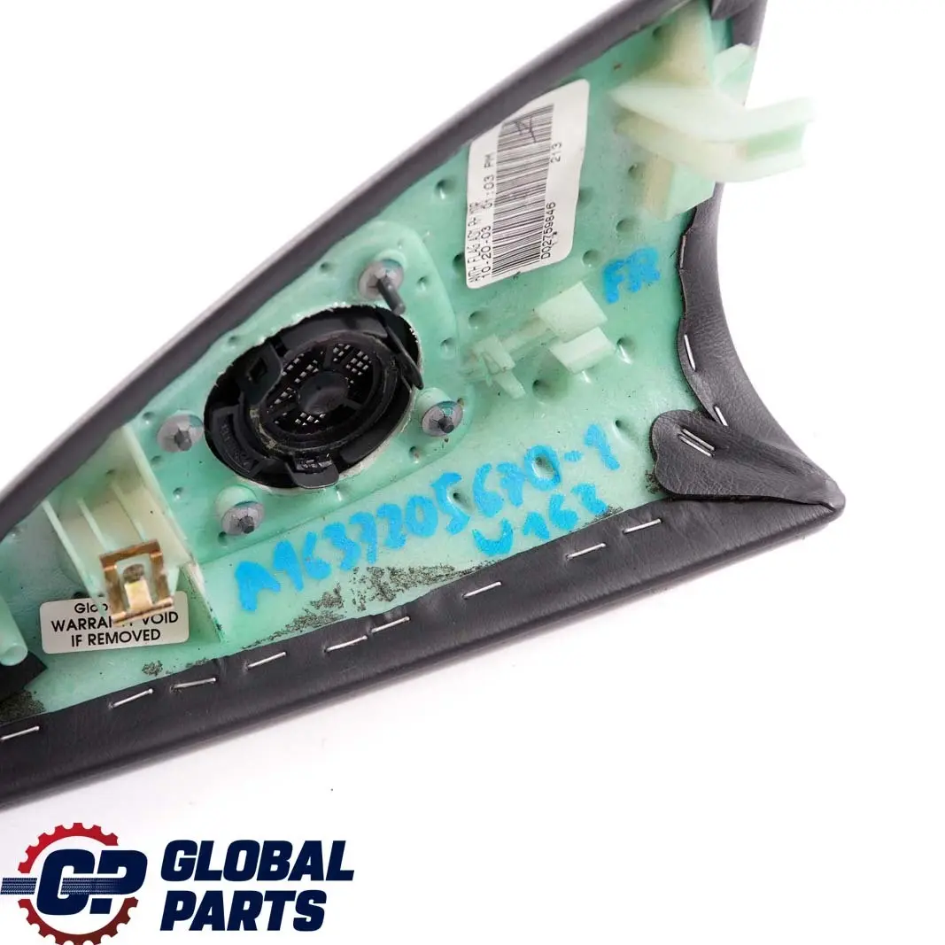 Mercedes-Benz M ML W163 1 Door Speaker Tweeter Cover Front Right to with Part number A1637205670 Mercedes-Benz M ML W163 1 Door Speaker Tweeter Cover Front Right - SKU A1637205670-1 - Part number A1637205670