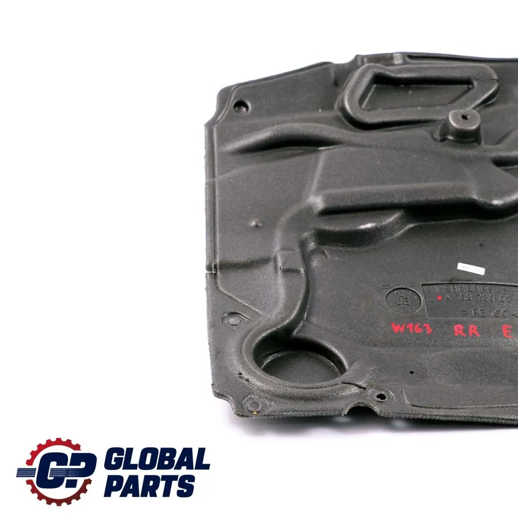  Mercedes-Benz M ML W163 Rear Right Door Water Deflector Insulation - SKU A1637300254 - Part number A1637300254