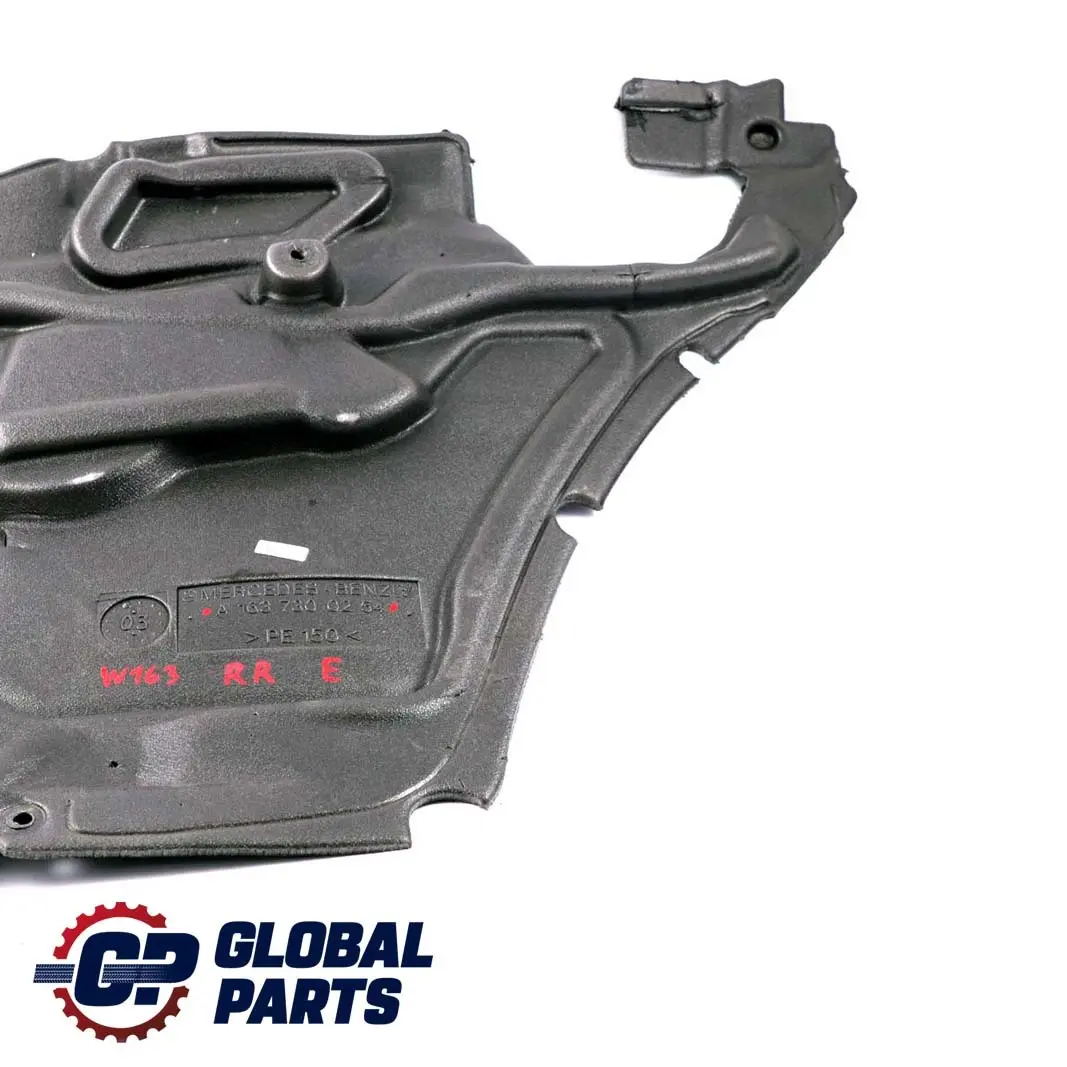  Mercedes-Benz M-Klasse ML W163 Abdichtung Tür Hinten Rechts - SKU A1637300254 - Teilenummer A1637300254
