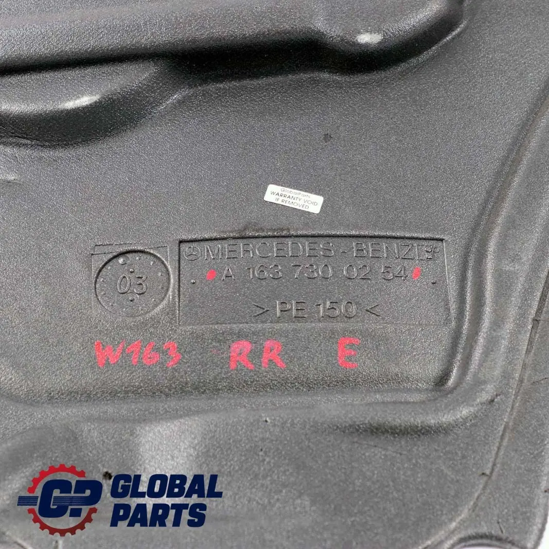 Mercedes M ML W163 Osłona Mata Drzwi Prawy Tył - SKU A1637300254 - Numer Części A1637300254