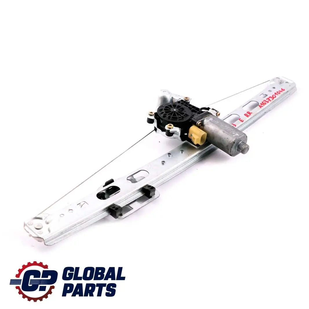 Right Door Window Regulator Lifter to Mercedes ML W163 Rear with Part number A1637301046 Mercedes ML W163 Rear Right Door Window Regulator Lifter - SKU A1637301046 - Part number A1637301046