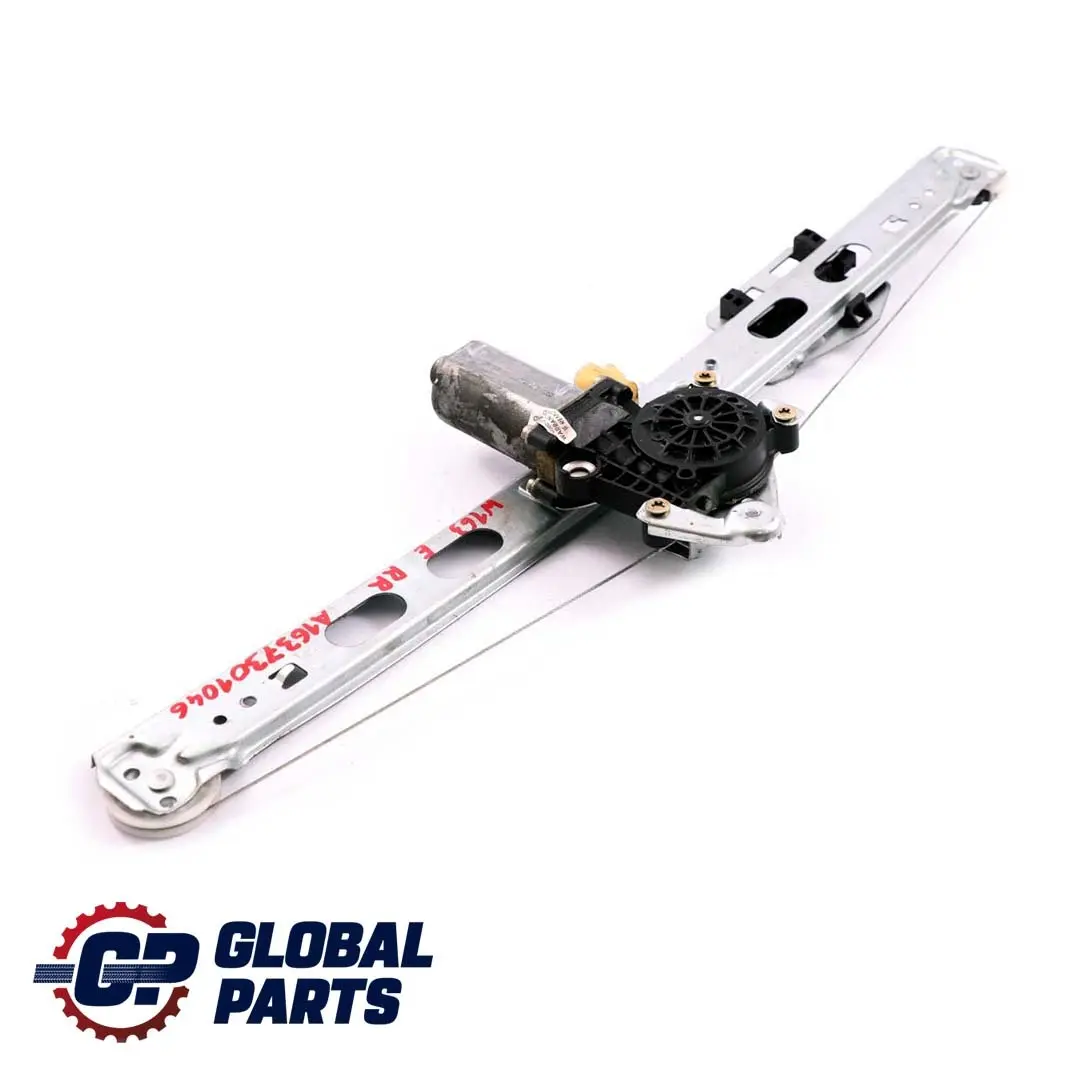 Right Door Window Regulator Lifter to Mercedes ML W163 Rear with Part number A1637301046 Mercedes ML W163 Rear Right Door Window Regulator Lifter - SKU A1637301046 - Part number A1637301046