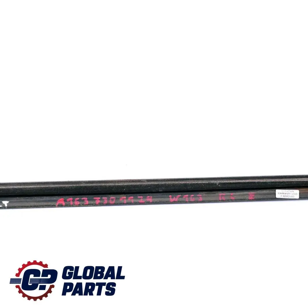 Mercedes-Benz M-Class ML W163 Rear Left Door Window Cover Outside to with Part number A1637301124 Mercedes-Benz M-Class ML W163 Rear Left Door Window Cover Outside - SKU A1637301124 - Part number A1637301124