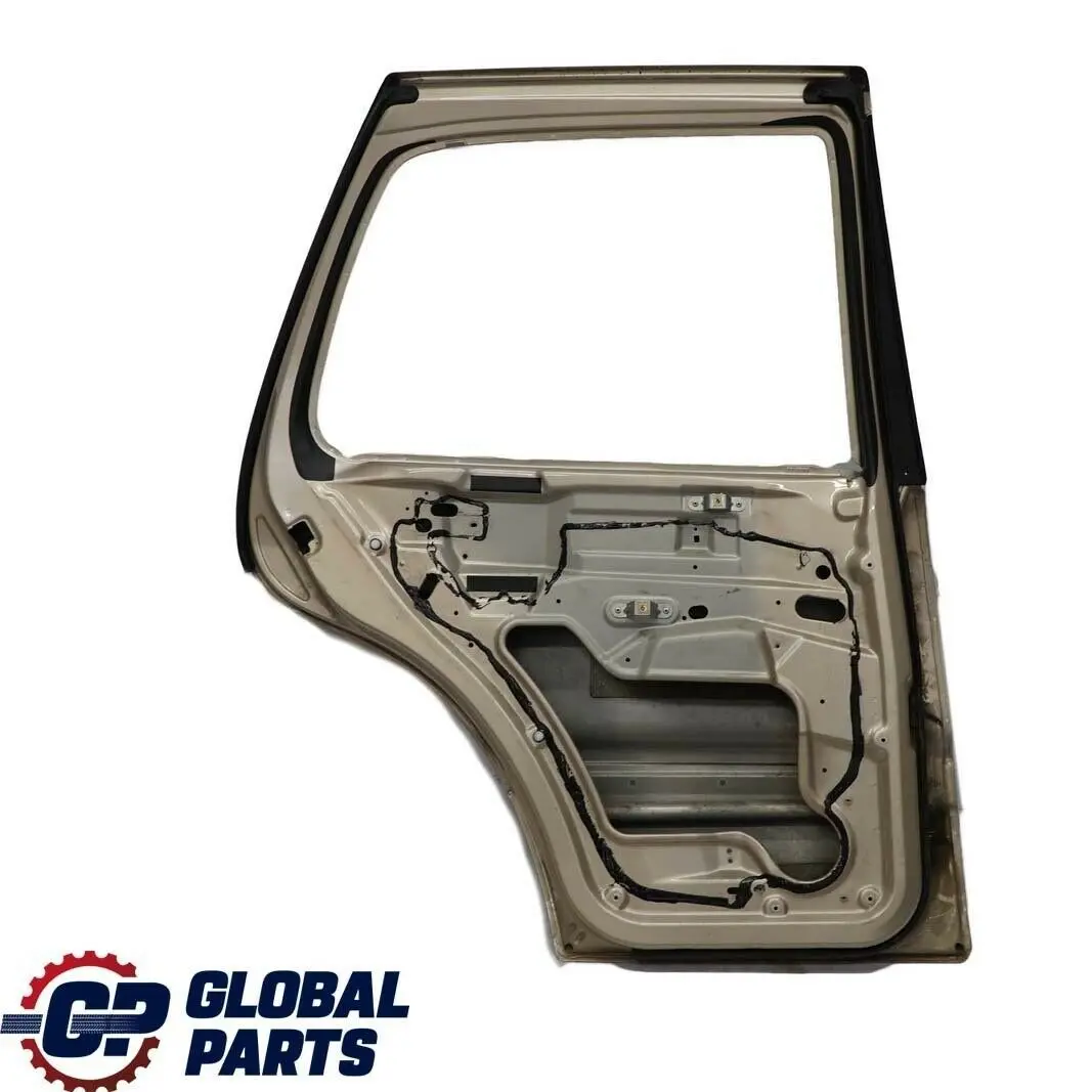 Mercedes-Benz M ML W163 Door Rear Left N/S Travertine Beige Metallic - 693 to with Part number A1637301505 Mercedes-Benz M ML W163 Door Rear Left N/S Travertine Beige Metallic - 693 - SKU A1637301505-TRB - Part number A1637301505