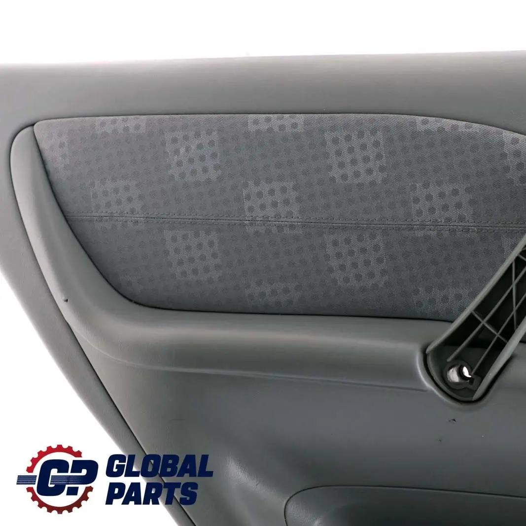 Mercedes-Benz M-Class ML W163 Rear Left N/S Door Card Trim Panel Cloth Grey to with Part number A1637301570 Mercedes-Benz M-Class ML W163 Rear Left N/S Door Card Trim Panel Cloth Grey - SKU A1637301570 - Part number A1637301570