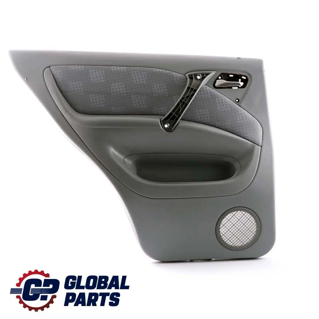 Mercedes-Benz M-Class ML W163 Rear Left N/S Door Card Trim Panel Cloth Grey