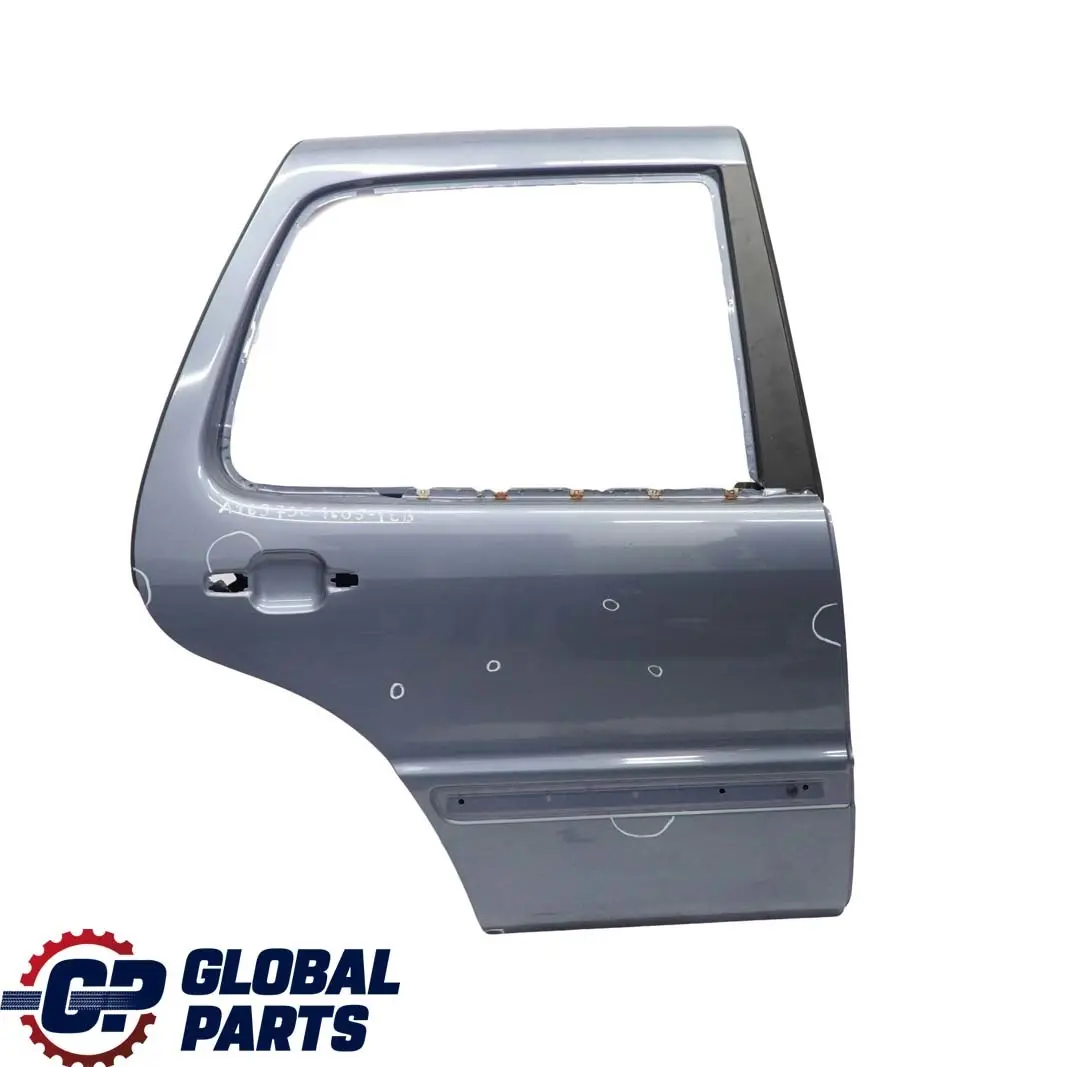 Mercedes-Benz M ML W163 Door Rear Right O/S Teallite Blue Metallic - 353 to with Part number A1637301605 Mercedes-Benz M ML W163 Door Rear Right O/S Teallite Blue Metallic - 353 - SKU A1637301605-TLB - Part number A1637301605