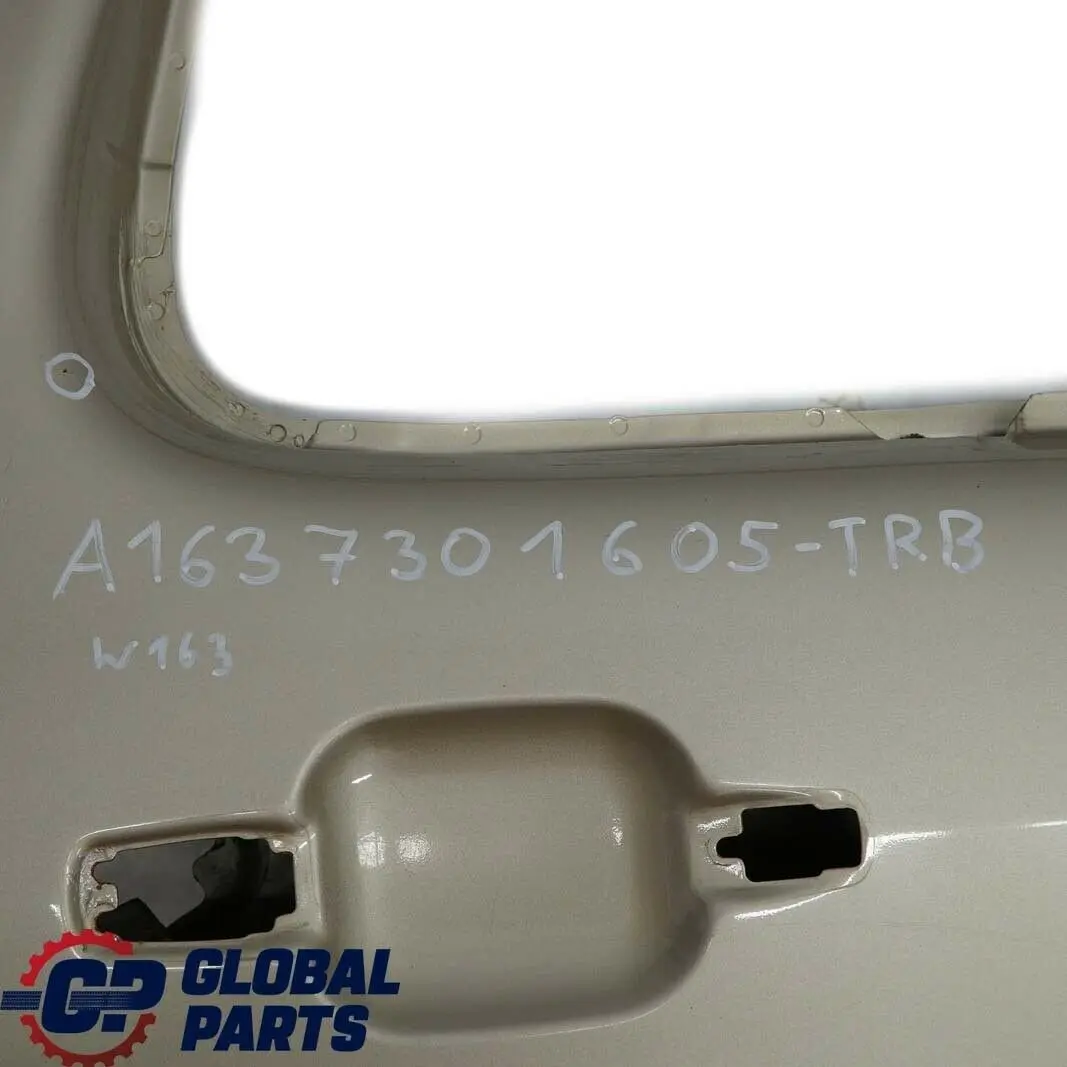 Mercedes-Benz M ML W163 Puerta Trasera Derecha Travertino Beige Metalizado - 693 para con número de pieza A1637301605 Mercedes-Benz M ML W163 Puerta Trasera Derecha Travertino Beige Metalizado - 693 - SKU A1637301605-TRB - Número de pieza A1637301605