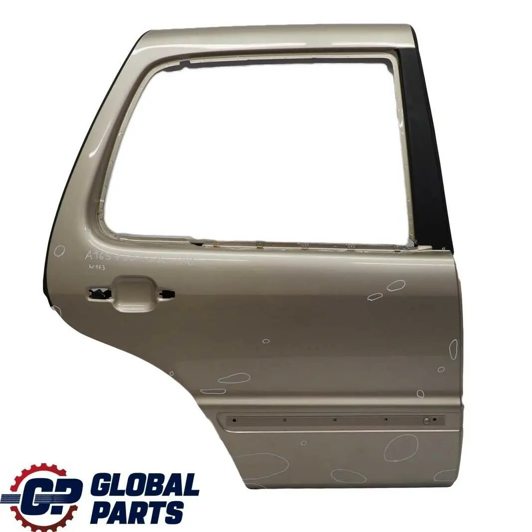 Mercedes-Benz M ML W163 Puerta Trasera Derecha Travertino Beige Metalizado - 693 para con número de pieza A1637301605 Mercedes-Benz M ML W163 Puerta Trasera Derecha Travertino Beige Metalizado - 693 - SKU A1637301605-TRB - Número de pieza A1637301605