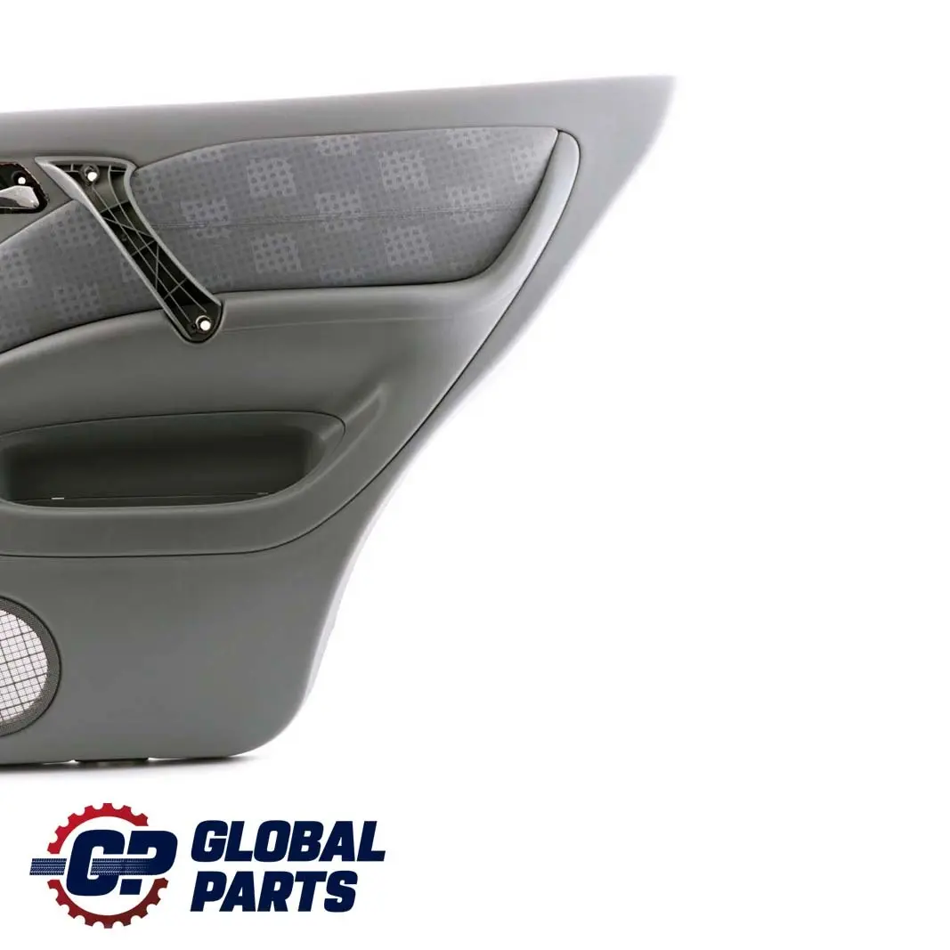 Mercedes W163 Trasera Derecha O / Panel De La tarjeta De puerta De tela gris - SKU A1637301670 - Número de pieza A1637301670