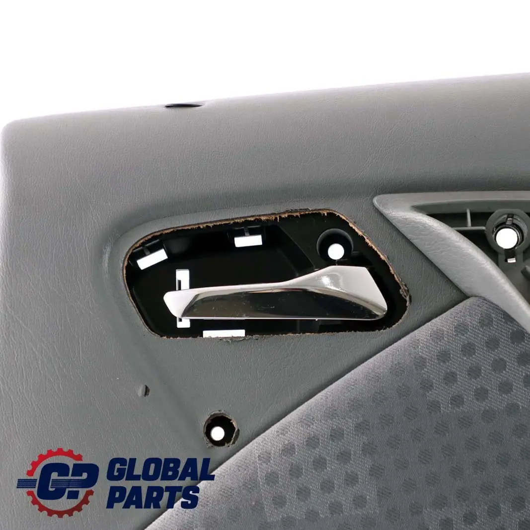 Mercedes-Benz M-Class ML W163 Rear Right O/S Door Card Trim Panel Cloth Grey to with Part number A1637301670 Mercedes-Benz M-Class ML W163 Rear Right O/S Door Card Trim Panel Cloth Grey - SKU A1637301670 - Part number A1637301670