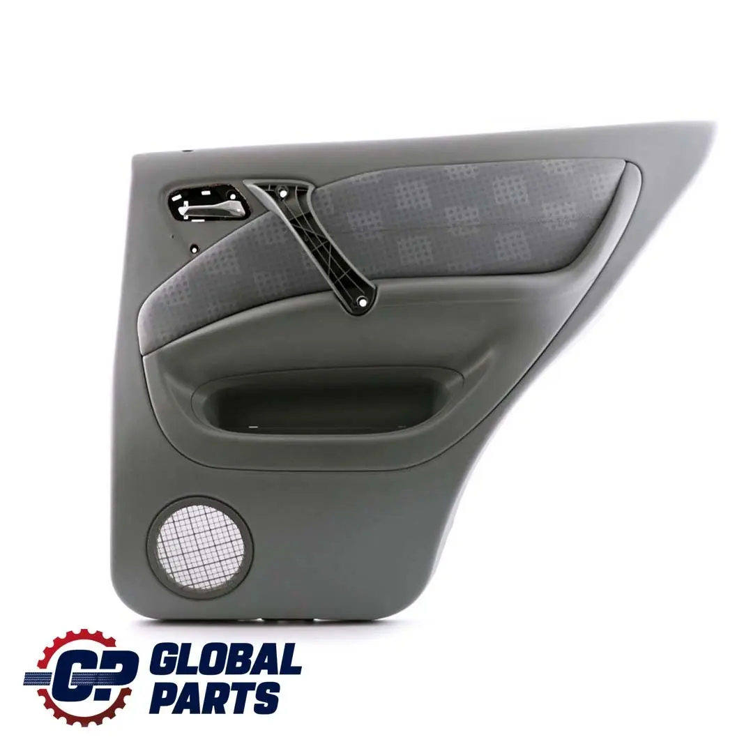 Mercedes-Benz M-Class ML W163 Rear Right O/S Door Card Trim Panel Cloth Grey