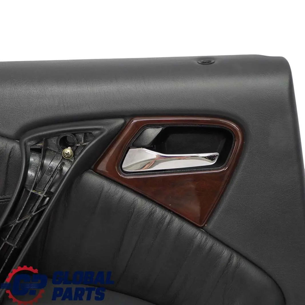  Mercedes-Benz ML W163 Rear Left N/S Door Card Trim Panel Black Leather - SKU A1637301970 - Part number A1637301970